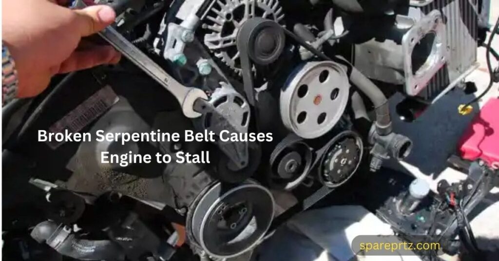 Broken Serpentine Belt Causes Engine to Stall