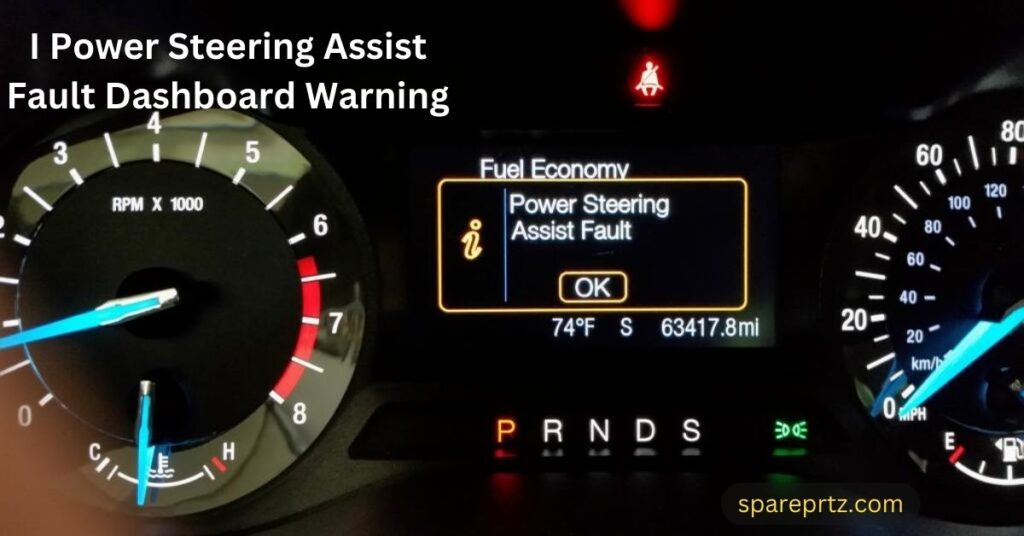 Power Steering Assist Fault Dashboard Warning