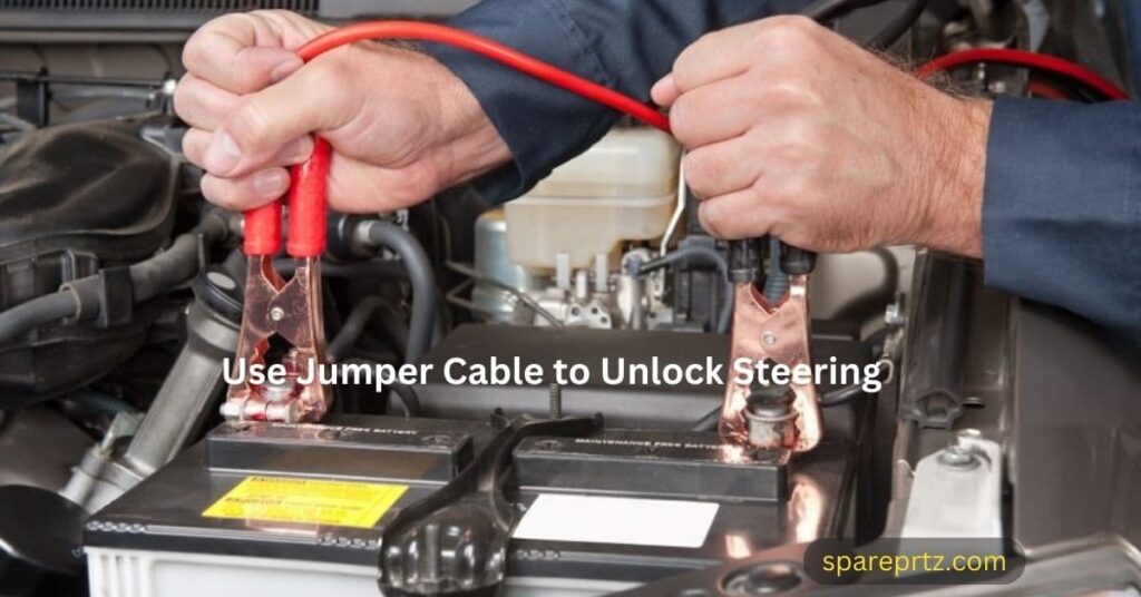 Use Jumper cable to Unlock Steering