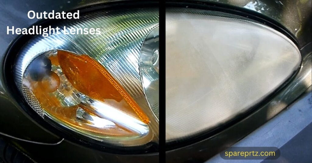 Outdated Headlight Lenses
